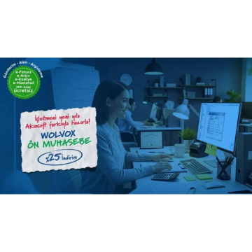 AKINSOFT WOLVOX ERP Paket-2 | Ön Muhasebe + Stok + Cari | Aralık %25 İndirim | Bursa Ana Bayi