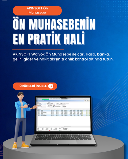 Akınsoft Wolvox Ön Muhasebe Yönetimi