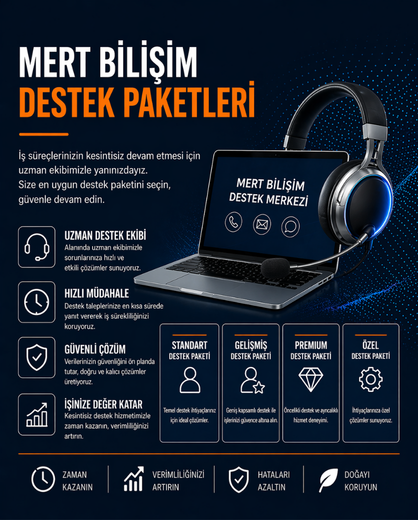 Kesintisiz Çalışma İçin Profesyonel Destek