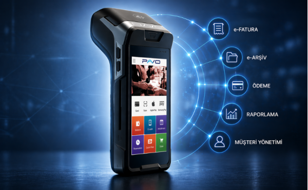 Yazarkasa POS Entegrasyonu<br>Satıştan Faturaya Tüm Süreç Tek Cihazda