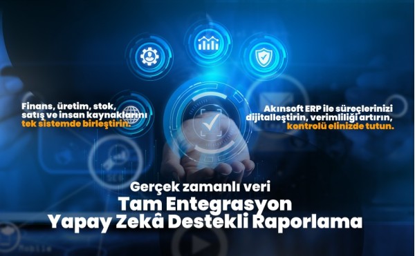 Akınsoft Wolvox ERP ile Tüm Kaynaklarınızı</br>Tek Sistemde Planlayın ve Yönetin