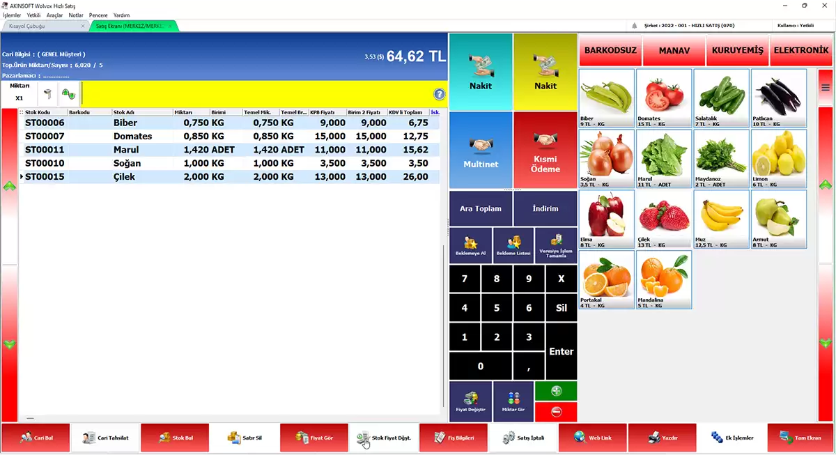WOLVOX Hızlı Satış ile market ve mağazada kasa nasıl hızlanır?