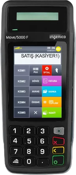 Ingenico MOVE 5000F yazarkasa POS
